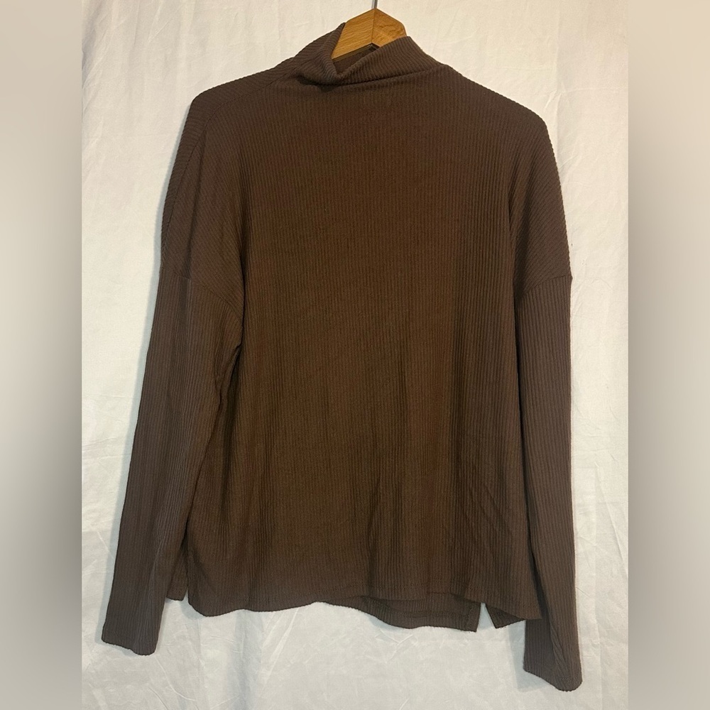 A New Day Women’s Green Turtleneck Long Sleeve Top Size X-Large - Picture 4 of 10